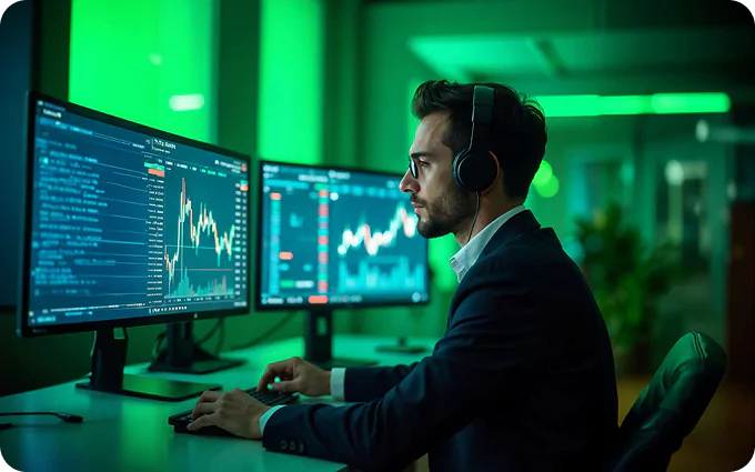 Lucros do Trader Token